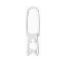 10 vnt. Drabužių nuotraukų kabinimo spaustukai Plastikiniai skalbinių segtukai Sagtys Pin Skalbinių buitiniai segtukai Kojinių apatinio trikotažo džiovinimo stovas Laikiklis 10PCS balta
