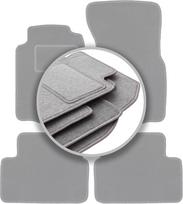 Gray car mats for: Volvo 740 / 760 sedan, station wagon (1984-1991)