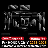 TPU For HONDA CR-V -2025 Transparent Protective Film Car Interior Central Control Navigation Panel Auto Sticker Left rudder