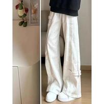 Men's Sweatpants Spring Autumn New Style High Street Versatile Pants Fall Straight Casual L balta