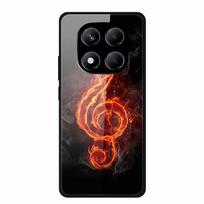 Luxury Case For Redmi Note 14 Pro 4G Tempered Glass Cover For Xiaomi Redmi Note14 Pro 4G Phone Cases Fashion Protective fundas -Redmi Note14 Pro 4G black