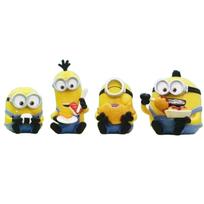Takara Tomy Arts Minionai kramtantys x Pilnas 4 Gachapon kapsulių žaislų figūrėlių rinkinys. (Pakartotinis leidimas)