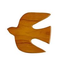 Wood Flying Birds Wall Decor Vintage Wooden Wall Hanging Pigeon Sculpture for Nursery Living Room Bedroom Farmhouse Wall Decor 1pc