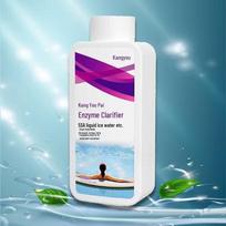 Swimming Pool Enzyme Clarifier white