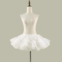 Short Puffy Skirt for Women Fluffy Petticoat Mini Skirt Crinoline Underskirt Puffy Tutu Skirt For Women Petticoats Skirts S