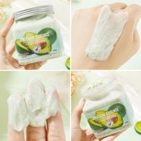 Meidian Fruity Scent Skincare Bath Salt Scrub for Body, Hands, and Feet - Large Capacity beige