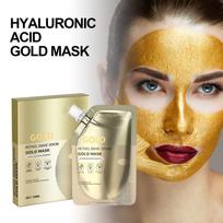 Retinol Snake V Enom Gold Facial Mask Cleansing Skin Rejuvenating&Moisturizing Facial Mask One Size geltona