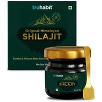 TruHabit Himalayan Shilajit Resin 20g|Natural Energy & Stamina Booster Men Women
