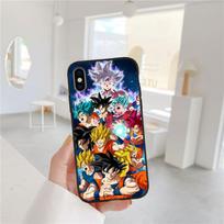 PP26 Dragon Ball Soft Shell Phone Case for iPhone 16 15 14 13 12 Pro Max Plus Mini iPhone 15 Plus