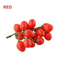 Artificial Fake Red Vine Tomato 19cm Fruit Vegetable raudona