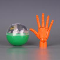 1/2 Scale Mini Hand Figure Gashapon Action Figure Model Playthings Highly Articulated Finger Joints Right Hand designed for Drawing Sketch