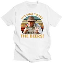 Humor Clothing It'S Time To Hit The Beers Vintage T-Shirt Russell Lovers Coight Fan Graphic T Shirt All Aussie Adventures Cam... S įvairiaspalvis