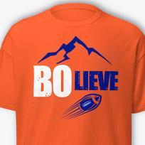 NEW Broncos Shirt Bo Nix Shirt Bo LIEVE Denver Football Unisex Shirt Orange Tee Unisex T-Shirt XL