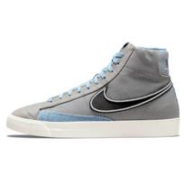 Nike Blazer Mid 77 Vintage Particle Grey Denim Men Sneakers Light-Smoke-Grey Light-Armoury-Blue Dark-Smoke-Grey DJ4648-073 43