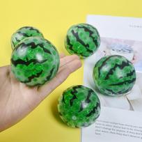 Realistic Watermelon Squishies Gel Bead Hand Pinch Super Soft Squeezable Anti Stress Sensory Soothing Fidget Toy
