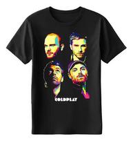 Coldplay Shirt Rock Concert Tour Vntg Graphic Design T-Shirt All Size L