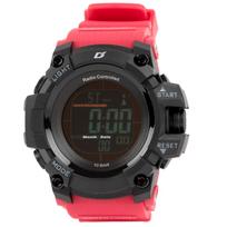 Digital Solar Black x [Arias] Radio-Controlled Watch, Men's, Red, ADWW18107RCSOL-03