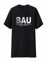 unisex Bau Criminal Minds Dark T Shirt Black 4X Large Vintage Washed Versatile Soft Comfortable Fashion Casual S įvairiaspalvis