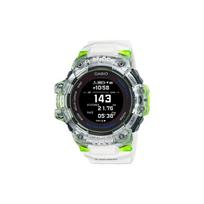 G-Shock G-Squad serija Širdies ritmo stebėjimas GPS Išmanusis jutiklis LED apšvietimas Išmanusis laikrodis Saulės ir kvarco mechanizmas Dervos dirželis Vyriškas išmanusis laikrodis GBD-H1000-7A9PRD Regular Watch Box,White Strap