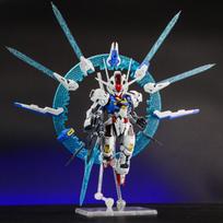 MGSD XVX-016 SUPA Aerial Mercury Witch Assembly Model Kit Q Version Gunpla Action Figure With Ring Effects Parts Boys Toy Gifts