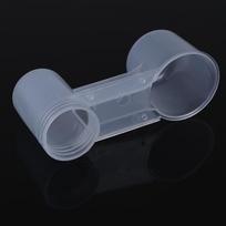 Plastikinis naminių paukščių girdykla, vandens buteliukas, puodelis, katė, vištiena, balandis