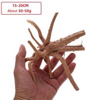 1 vnt. Medinis natūralus kamienas Driftwood Tree akvariumas Žuvų rezervuaro augalų kelmų akvariumas L brown