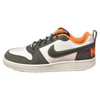 Nike Court Borough Low Premium Antracito Total Orange Vyriški sportbačiai Balti FQ6858-108 40