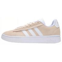 Adidas Grand Court Alpha Comfortable Versatile Shock Absorbing Non-Slip Durable Low-Top Tennis Shoes Women Sneakers Light-Khaki IH0855 38