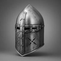 Rankų darbo Viduramžių XIV amžiaus Didysis šalmas Puikiai tinka Renesanso mugei, Cosplay, LARP, Helovino kostiumui Autentiška plieninio šarvo kopija