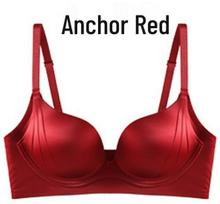 Pearlescent Satin Seamless Push-Up Bra with Jelly Strip Support 34/75 AB