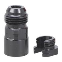 6AN 8AN Male Flares to 3/8 5/16 Quick Disconnect Male Push On EFI Fitting Adapter Aluminum Black for Car Black AN8 3 8