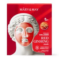Vegan Collagen Red Ginseng Mask Set 30g / 1.05 oz. x 4ea gray