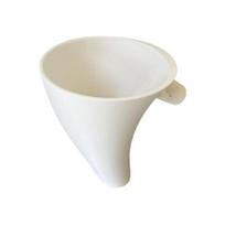 Miltų piltuvėlio priedas KitchenAid stacionariam maišytuvui 5qt dubuo Lengvai pilstomas stacionaraus maišytuvo piltuvėlis sausiems skystiems ingredientams kepimo įrankiai be netvarkos 1pc balta