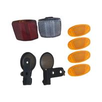 1Pc Bicycles Reflector Bike Wheel Rims Spokes Riding Wheel Spokes Reflectors Safe Warning Reflective Sheet for Bicycles