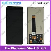 Pilnas LCD ekrano ir lietimui jautraus sluoksnio surinkimas, skirtas Blackview Shark 8
