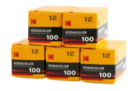 Kodak Kodacolor 100 35mm Color Negative 36 Film, exposures, 5-pack