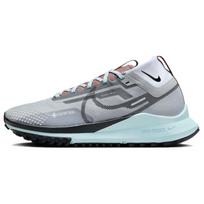 Nike React Pegasus Trail 4 GORE-TEX Šviesiai dūminis Ledo mėlynas Moteriški sportbačiai Pilki Šviesiai dūminiai-pilki Futbolo pilki DJ7929-005 37.5 gray