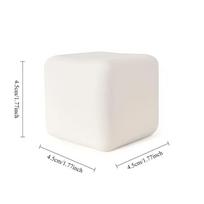 Squishy Milk White Tofu Squeeze Toy Cute White Square Sensory Stress Relief Fidget Toys Dough Ball Gifts for Adults Best Gift