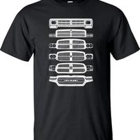 RAM Truck Grill Evolution Graphic T-Shirt Pickup Enthusiast Tee XXL