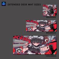 Ellen Joe Mouse Pad x Extended Desk Mat  Office Desk Accessories Nonslip Table Mat Keyboard Cushion Extra Large 300X800X2MM