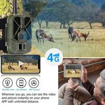 SUNTEKCAM HC-940Pro 4K 36MP 4G medžioklės kamera su APP valdymu, IP65 atspari vandeniui
