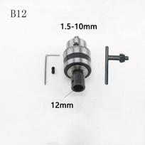 Gręžimo staklės Tekinimo staklės Griebtuvas B12 Griebtuvas 6mm Chuck Shaft 10mm