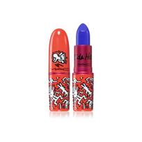 MAC, Viva Glam X Keith Haring, Longwear, Cream Lipstick, Canal Blue, 3 g