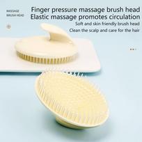 Shampoo Comb Silica Gel Head Massage Styling Tool Meridian Unblocking Hair Washing Tool 1pcs