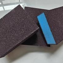 10 vnt Carborundum Sponge Magic Erasers Carborundum rūdžių šalinimas Valomasis kempinės šepetys Virtuvės indų rūdžių šalinimas Emery Clean Rub 1PCS mėlyna