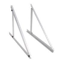 41 Inch Adjustable Solar Panel Tilt Mount Brackets Aluminum Alloy Mounting Bracket Stand System for Ground Roof Wall