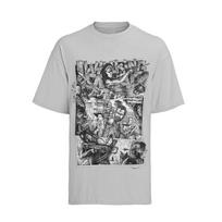 The Walking Dead Zombie Comic T-Shirt Herren   Baumwolle 2XL gray