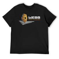 James Webb Space Telescope Logo T-Shirt graphic tee shirt new edition vintage anime shirt blacks funny t shirts men S įvairiaspalvis
