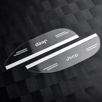 Jeep automobiliui Galinio vaizdo veidrodžio lietaus skydelis Lietaus antakis Dangtelis Galinio vaizdo šoninio veidrodžio skydeliai Jeep Renegade Wrangler Compass