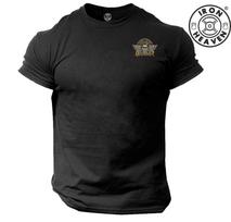 Death Before Dishonor T Shirt Pocket Gym Clothing Bodybuilding Training MMA Top S